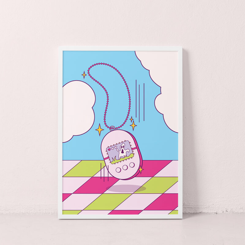 #1 Affiche A4 Tamagotchi