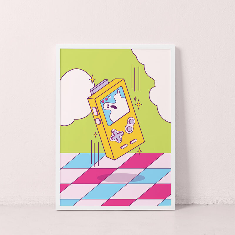 #2 Affiche A4 Gameboy